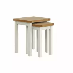 Dunelm Compton Ivory Nest Of Tables