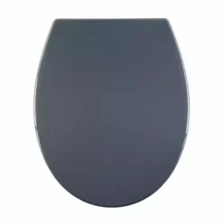 Dunelm Thermoplast Grey Toilet Seat