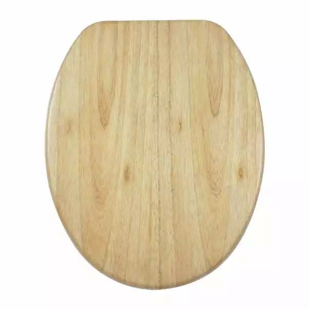 Dunelm Wooden Veneer Toilet Seat 1 Dunelm Wooden Veneer Toilet Seat