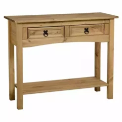 Seconique Corona 2 Drawer Console Table