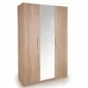 Harmony Holborn Triple Wardrobe, Mirrored