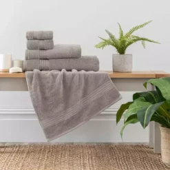Dunelm Stone Egyptian Cotton Towel