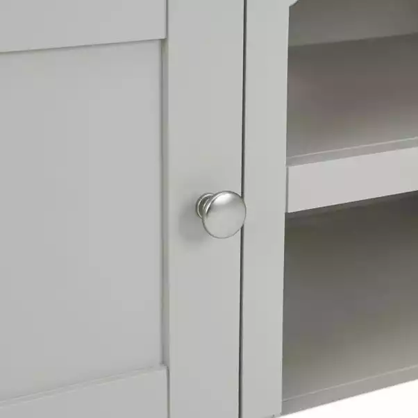 Dunelm Bromley Grey Wide TV Stand 6 Dunelm Bromley Grey Wide TV Stand - Image 6