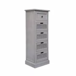 Dunelm Lucy Cane Tall 5 Drawer Chest -Dunelm Sales Store 30645311 alt04