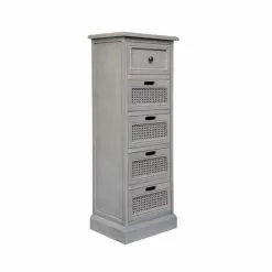 Dunelm Lucy Cane Tall 5 Drawer Chest -Dunelm Sales Store 30645311 alt05
