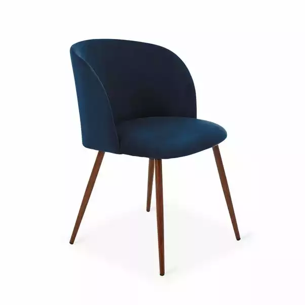 Dunelm Celia Velvet Dining Chair 1 Dunelm Celia Velvet Dining Chair