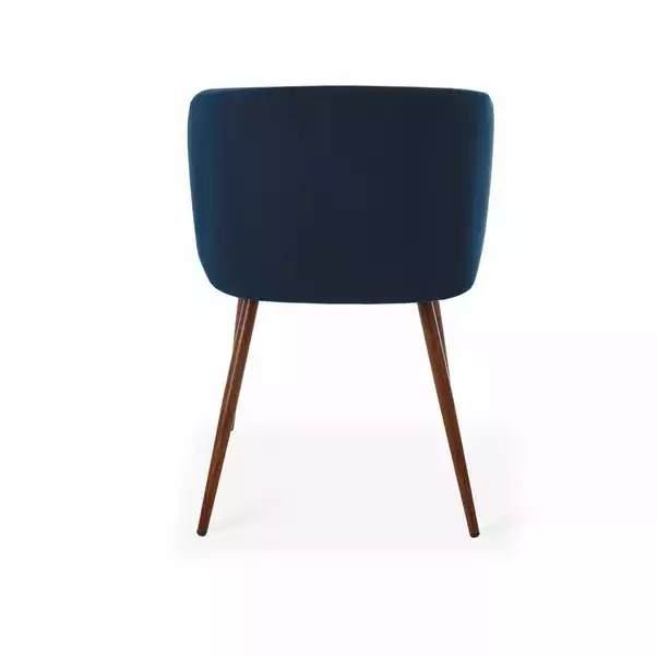 Dunelm Celia Velvet Dining Chair 6 Dunelm Celia Velvet Dining Chair - Image 6