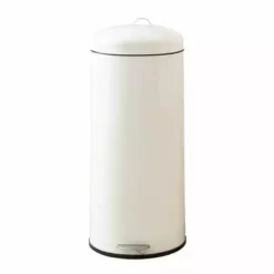 Dunelm Cream 30 Litre Pedal Bin