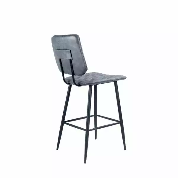 Dunelm Austin Faux Leather Bar Stool 4 Dunelm Austin Faux Leather Bar Stool - Image 4