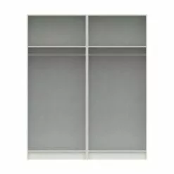 One Call Furniture Ethan 4 Door Wardrobe, Mirrored -Dunelm Sales Store 30662346 alt03