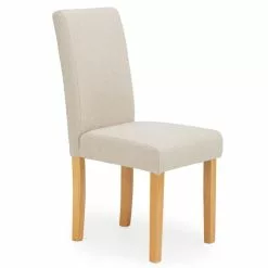 Dunelm Hugo Set Of 2 Dining Chairs Cream -Dunelm Sales Store 30662750 alt02