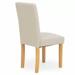 Dunelm Hugo Set Of 2 Dining Chairs Cream -Dunelm Sales Store 30662750 alt05