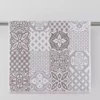 Dunelm Geo Tile Grey Towel