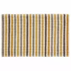 Dunelm Ashbourne Ochre Stripe Bath Mat