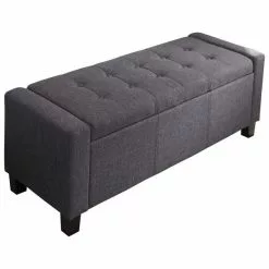 GFW Verona Fabric Ottoman