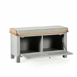 Dunelm Bromley Grey Storage Bench With Cushion -Dunelm Sales Store 30685247 alt05