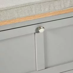 Dunelm Bromley Grey Storage Bench With Cushion -Dunelm Sales Store 30685247 alt06