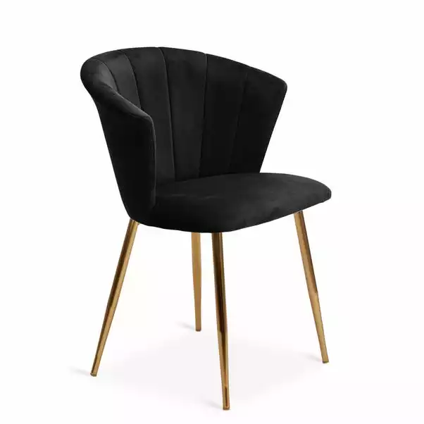 Dunelm Kendall Velvet Dining Chair 1 Dunelm Kendall Velvet Dining Chair