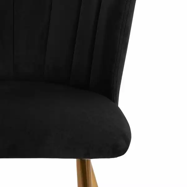 Dunelm Kendall Velvet Dining Chair 6 Dunelm Kendall Velvet Dining Chair - Image 6