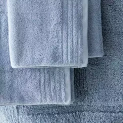 Dorma Tencel Sumptuously Soft Porcelain Blue Towel -Dunelm Sales Store 30686091 alt03