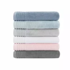 Dorma Tencel Sumptuously Soft Porcelain Blue Towel -Dunelm Sales Store 30686091 alt05
