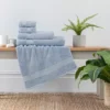 Dunelm Sky Blue Egyptian Cotton Towel