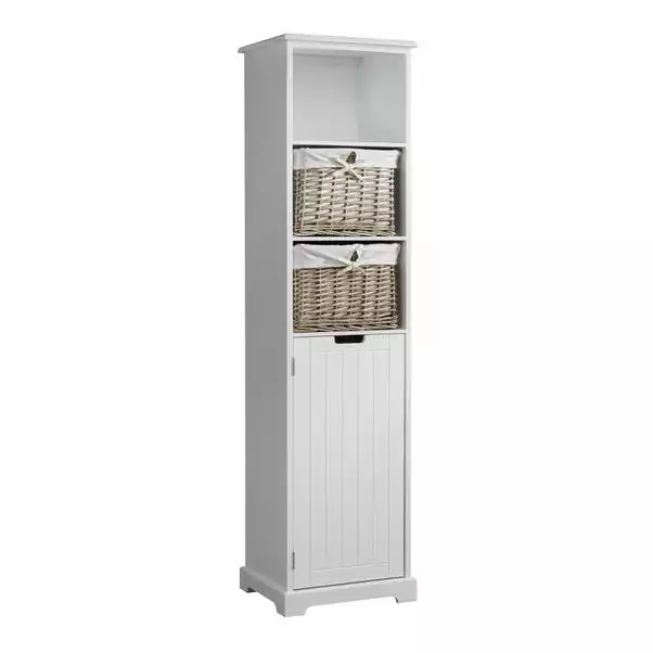 Lloyd Pascal White Willow Tall Cabinet 1 Lloyd Pascal White Willow Tall Cabinet