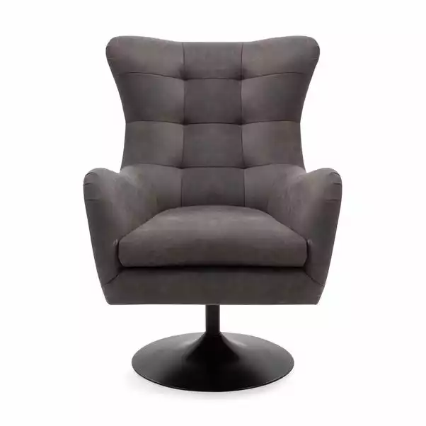 Dunelm Roan Swivel Chair 2 Dunelm Roan Swivel Chair - Image 2