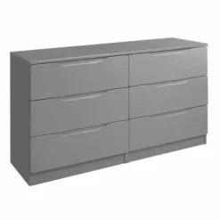 One Call Furniture Legato Wide 6 Drawer Chest
