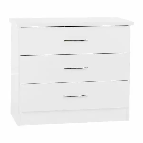 Seconique Nevada 3 Drawer Chest 1 Seconique Nevada 3 Drawer Chest