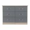 Seconique Nevada 6 Drawer Chest