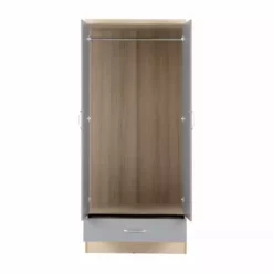 Seconique Nevada Double 1 Drawer Wardrobe -Dunelm Sales Store 30693654 alt04