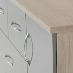 Seconique Nevada Small Single 5 Drawer Wardrobe -Dunelm Sales Store 30694090 alt04