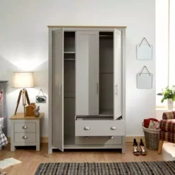 GFW Lancaster Triple Wardrobe 7 GFW Lancaster Triple Wardrobe -Dunelm Sales Store 30705696 alt02