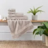 Dunelm Mushroom Egyptian Cotton Towel