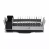 KitchenCraft MasterClass Compact Stainless Steel Dish Drainer