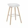 Dunelm Erik White Bar Stool