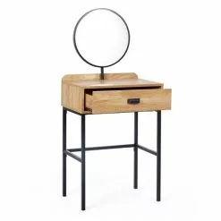 Dunelm Greenwich Small 1 Drawer Dressing Table With Mirror -Dunelm Sales Store 30712309 alt03