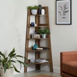Dunelm Fulton Corner Ladder Shelf