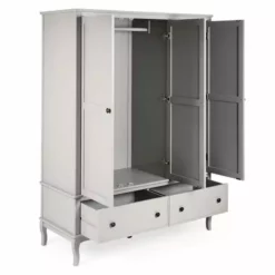 Dunelm Clara Triple Wardrobe, Grey -Dunelm Sales Store 30712489 alt03