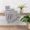 Dunelm Silver Egyptian Cotton Towel