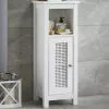 Lloyd Pascal Palermo Cane White Single Door Cabinet