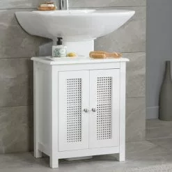 Lloyd Pascal Palermo Cane White Undersink Unit