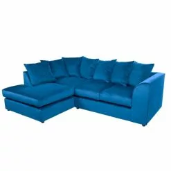 The Original Sofa Company Blake Left Hand Soft Velvet Corner Sofa -Dunelm Sales Store 30720419 alt02
