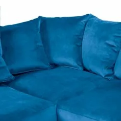 The Original Sofa Company Blake Left Hand Soft Velvet Corner Sofa -Dunelm Sales Store 30720419 alt05