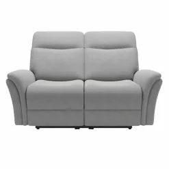 Dunelm Monte Plain Chenille Reclining 2 Seater Sofa