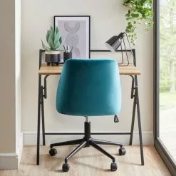 Dunelm Evelyn Oak Effect Folding Desk -Dunelm Sales Store 30724850 alt03