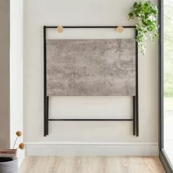 Dunelm Evelyn Concrete Effect Folding Desk 9 Dunelm Evelyn Concrete Effect Folding Desk -Dunelm Sales Store 30724851 alt03