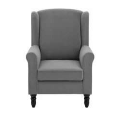 Dunelm Oswald Wingback Armchair Velvet -Dunelm Sales Store 30726602 alt02