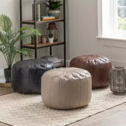 Dunelm Moroccan Stitched Pebble Pouffe -Dunelm Sales Store 30727044 alt07